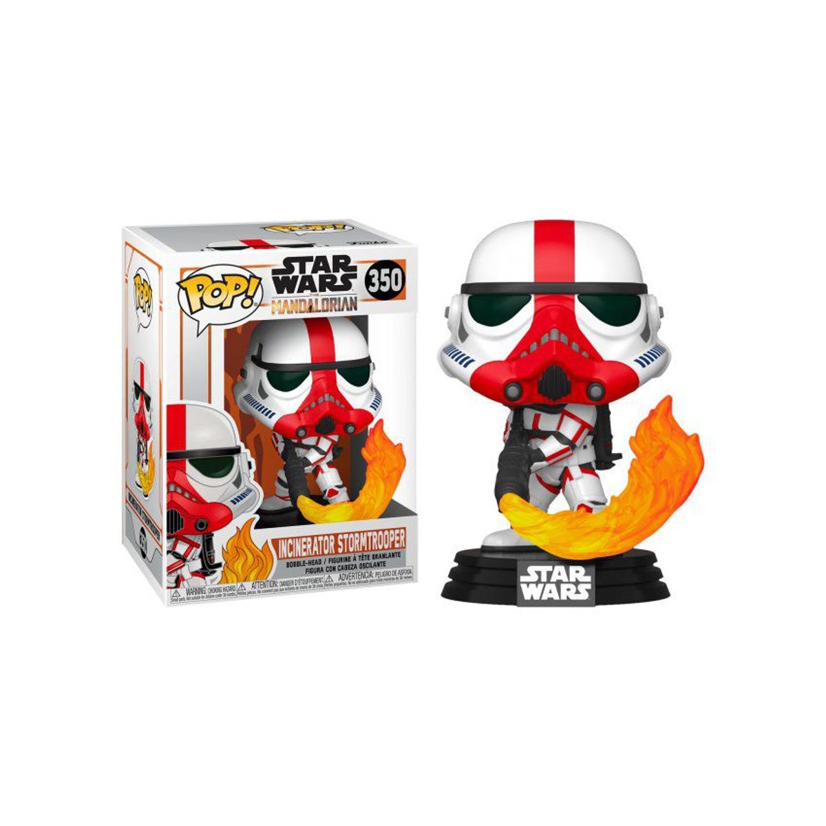 FUNKO - Funko pop star wars the mandalorian incinerator stormtrooper