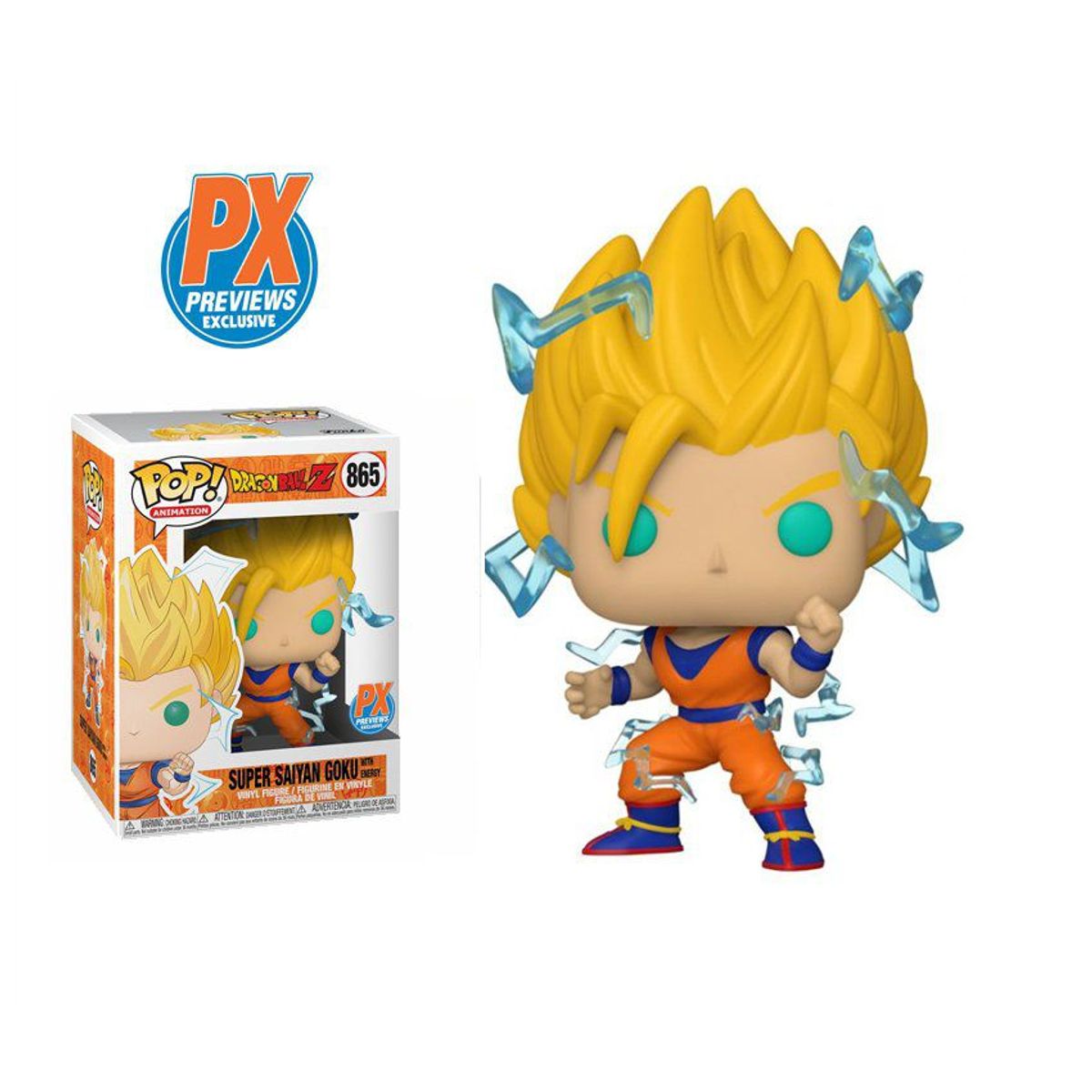 FUNKO - Funko pop dragon ball z super saiyajin goku oficial px previews