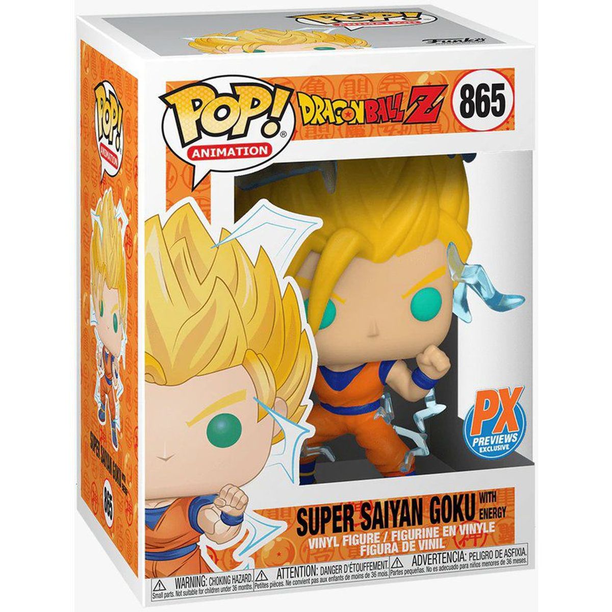 FUNKO - Funko pop dragon ball z super saiyajin goku oficial px previews