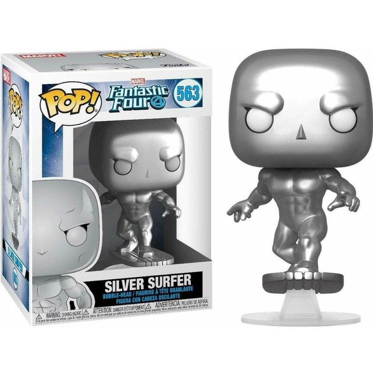FUNKO - Funko pop silver surfer 4 fantásticos nueva wave