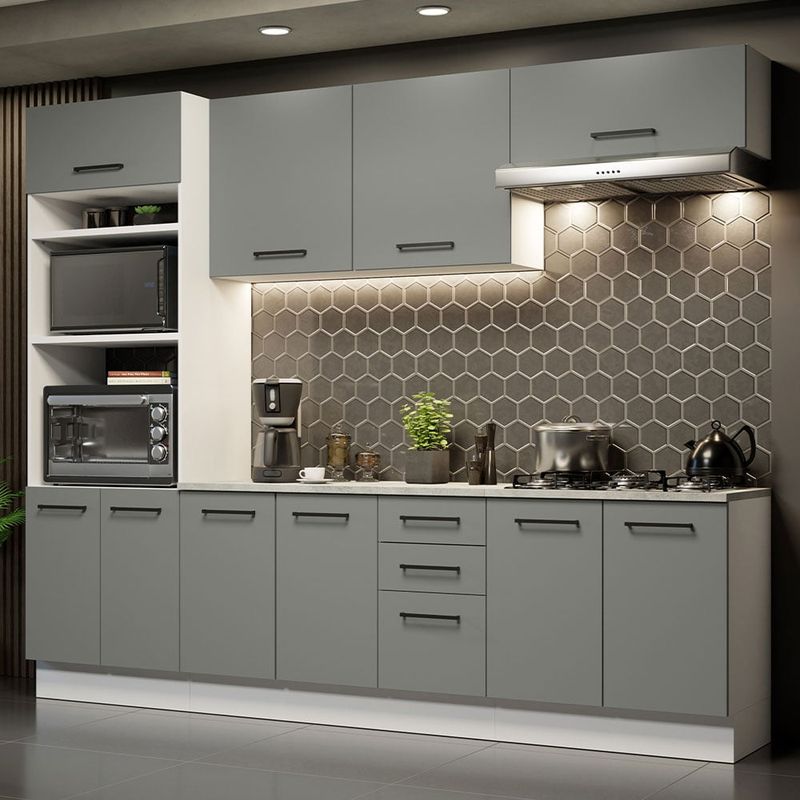 MADESA - Mueble de Cocina Integral Agata 270 cm - Con Encimera 02