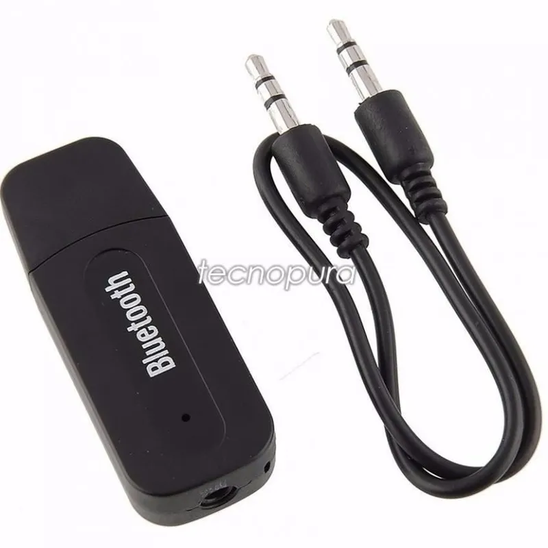 OEM - Adaptador Receptor De Audio USB BT Bluetooth Audio Stereo - Negro
