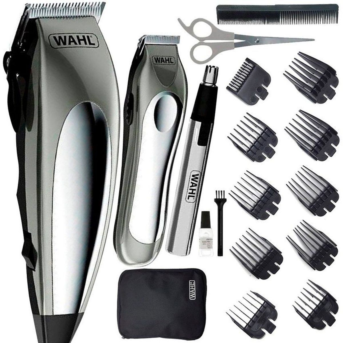 WAHL - Maquina Corta Pelo Profesional Wahl Delux  3 Maquinas Wahl