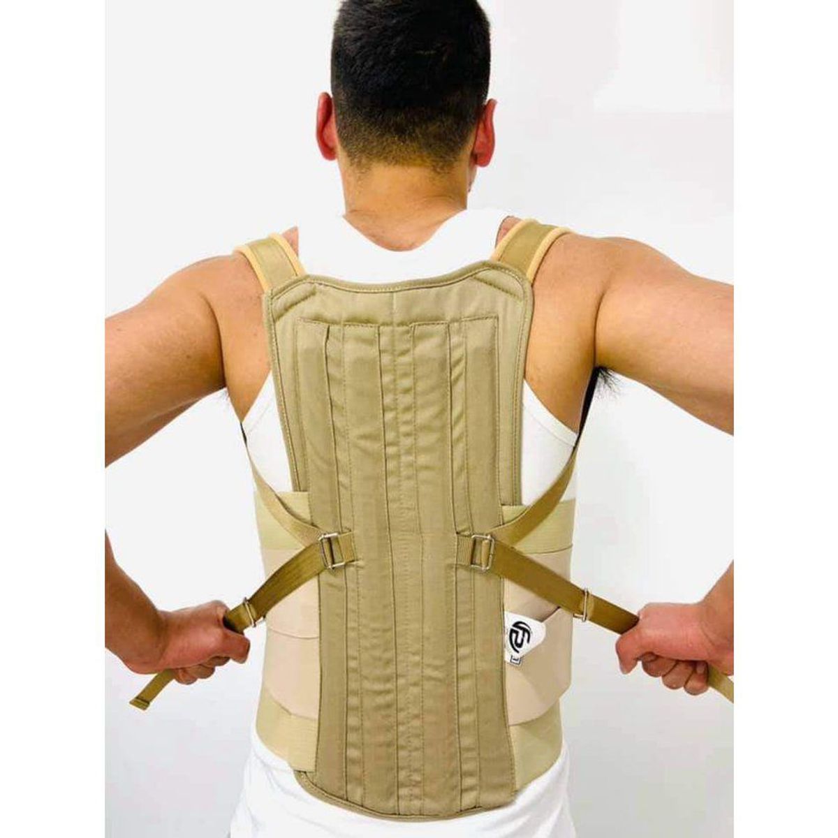 GENERICO - Faja Dorso Lumbar - Color Beige