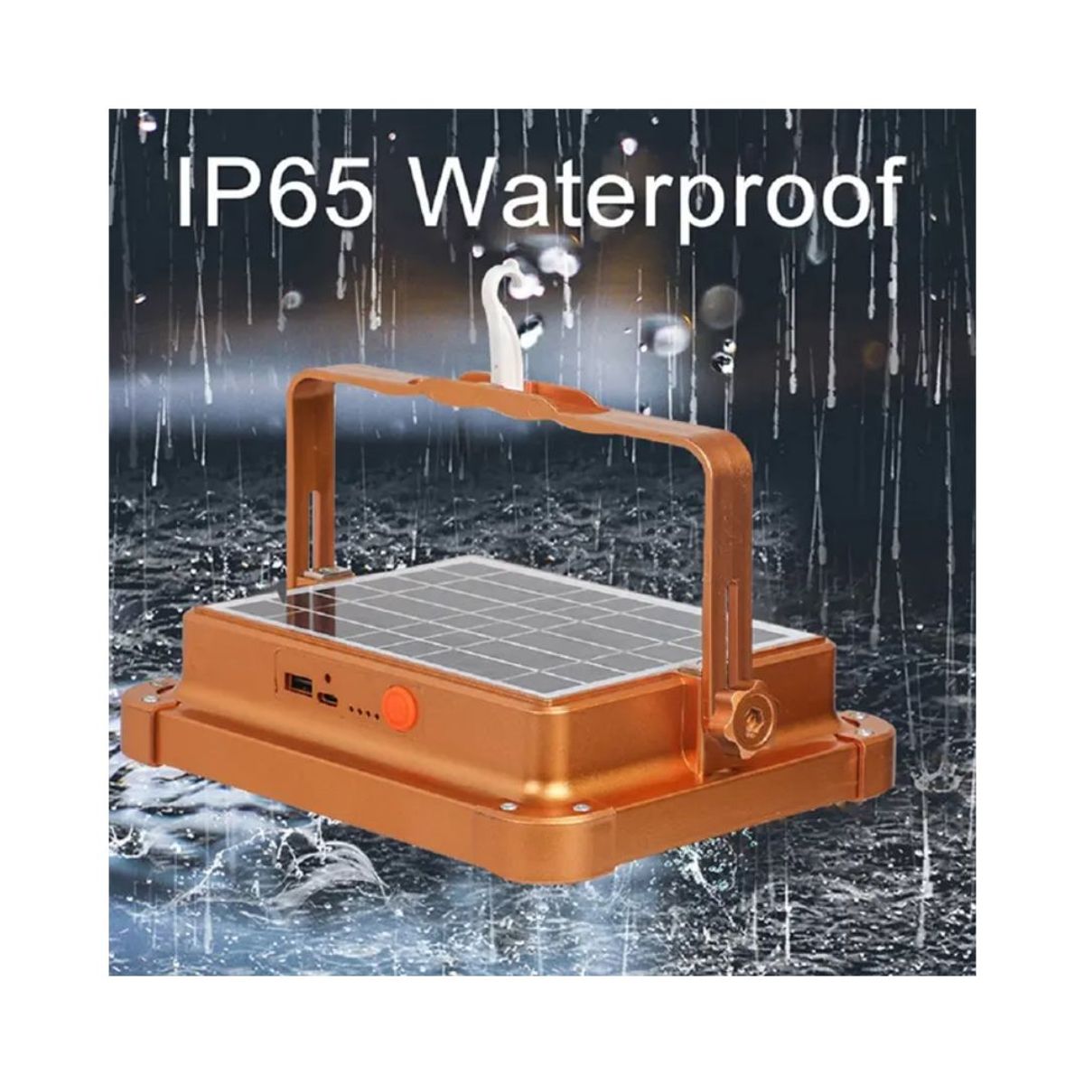 GENERICO - Reflector Solar Lampara Foco Potente Portatil Multifuncional