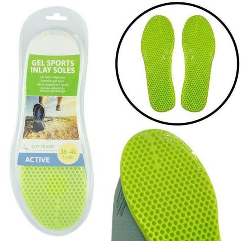 OEM - Plantillas Deportivas de Gel Amortiguador para Trotar