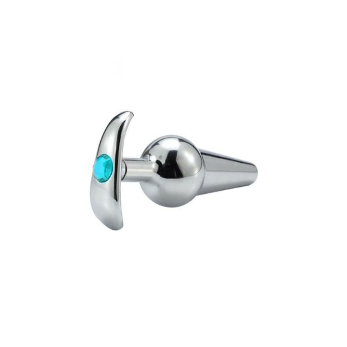 GENERICO - Plug Anal De metal 11x34cm con base