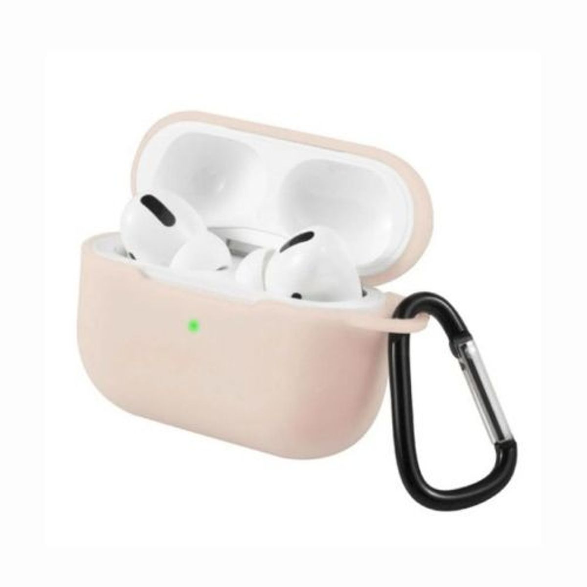 GENERICO - Case Protector de Silicona pa Audífonos Airpods PRO 2da Gen-  Rosa.