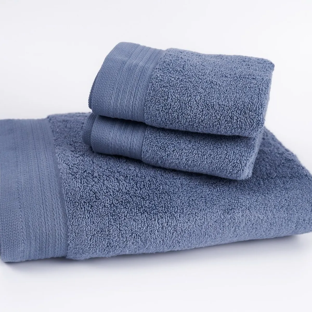 SLEEPER - Pack de 02 toallas de Mano 500grs Ibiza Azul