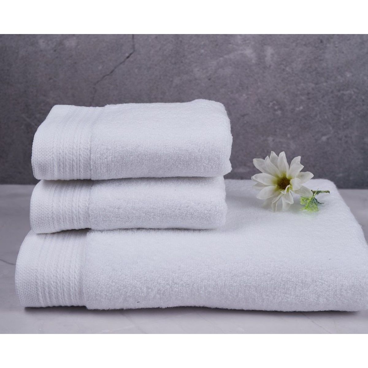 SLEEPER - Toalla de Ducha Modelo Ibiza Blanco