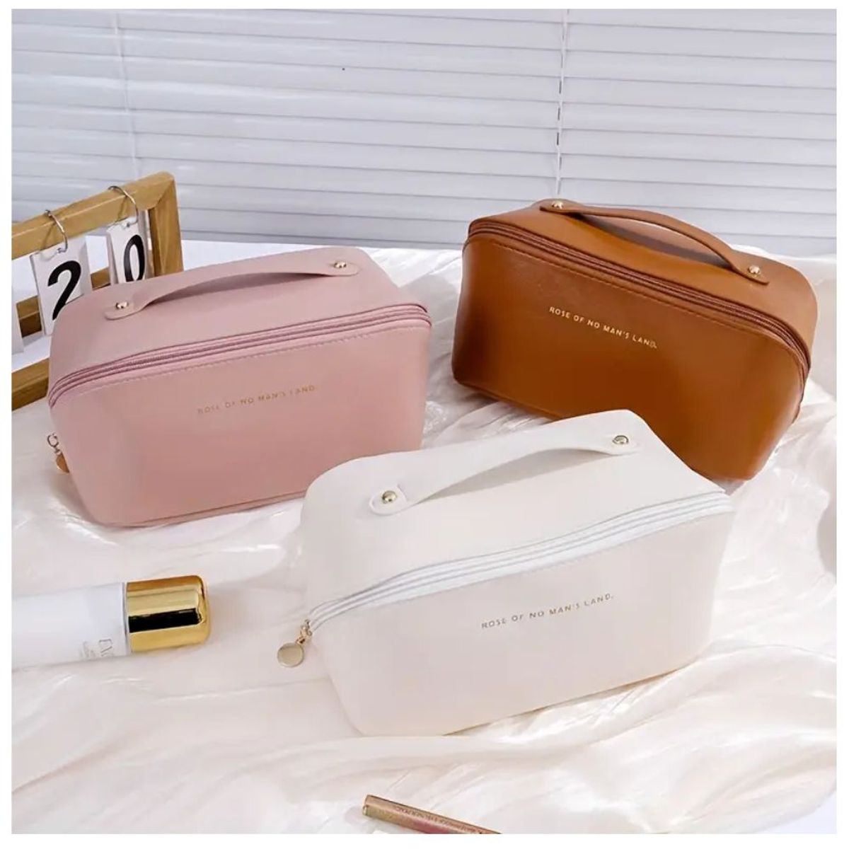 MINARI - Organizador Neceser Maquillaje Cosmético 447N-Color Aleatorio