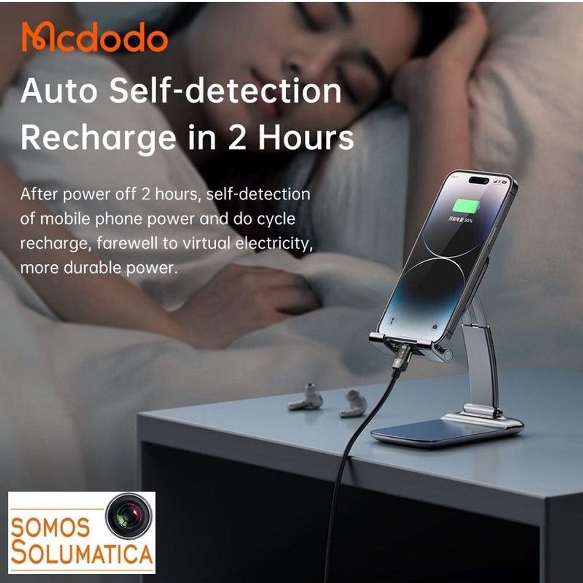 MCDODO - Cable Tipo C - Lightning 36w - Carga Inteligente Autoapagado