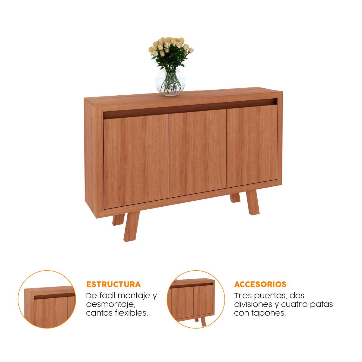 BONNO - Archivador De Oficina Goya Almendra Bonno