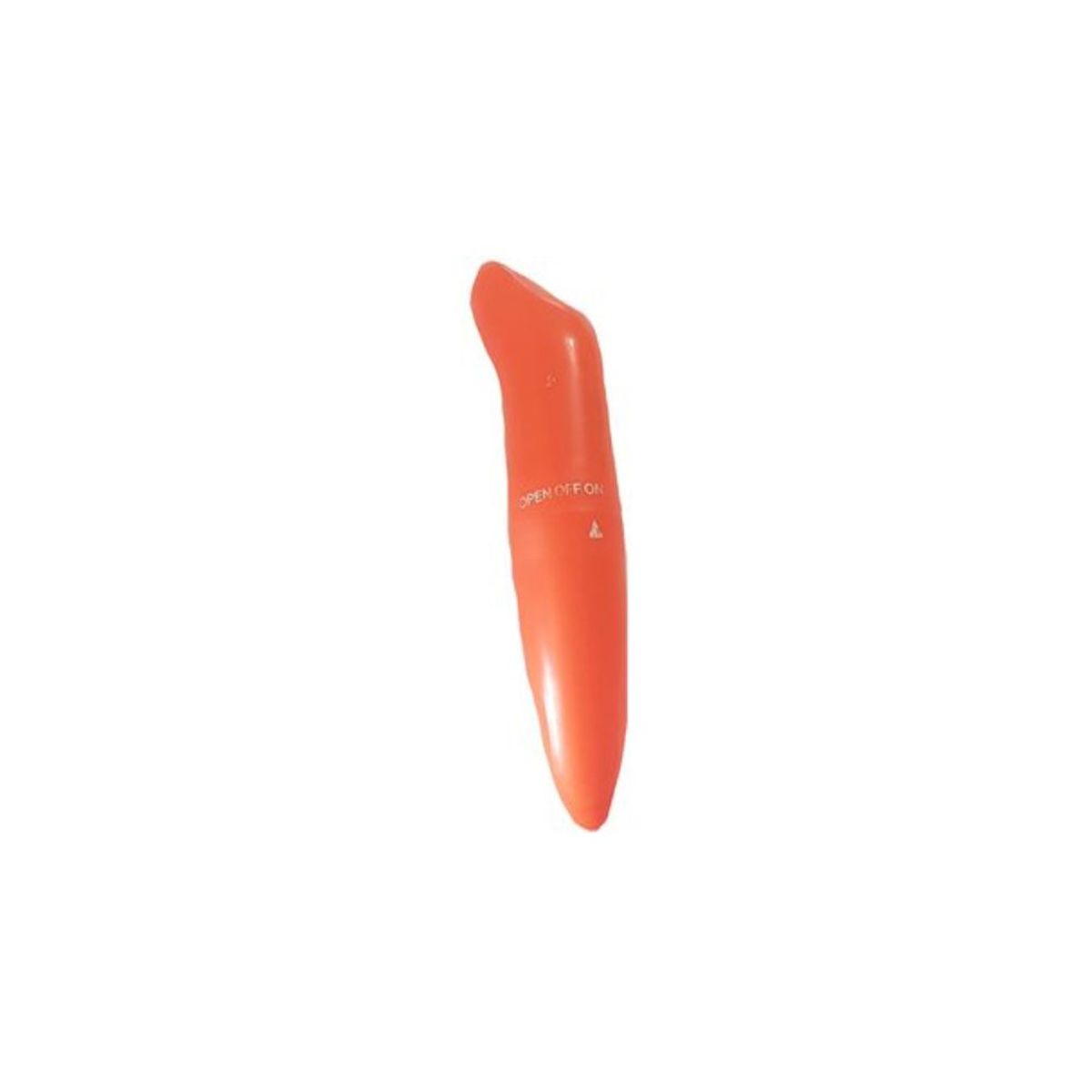 GENERICO - Potente-vibrador-de-12cm-Plástico-consolador-Naranja