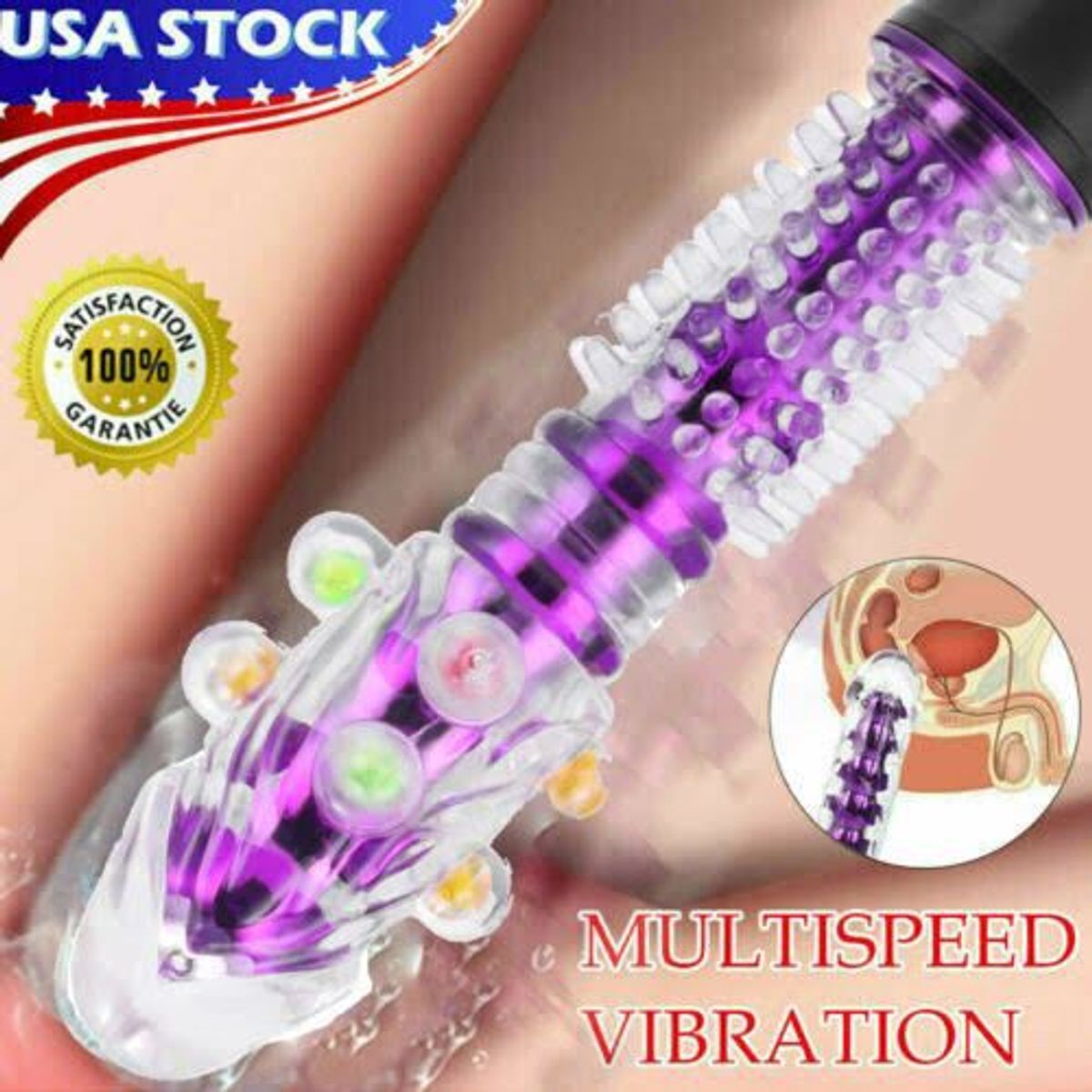 OEM - Vibrador Joyas de Cristal Pimp