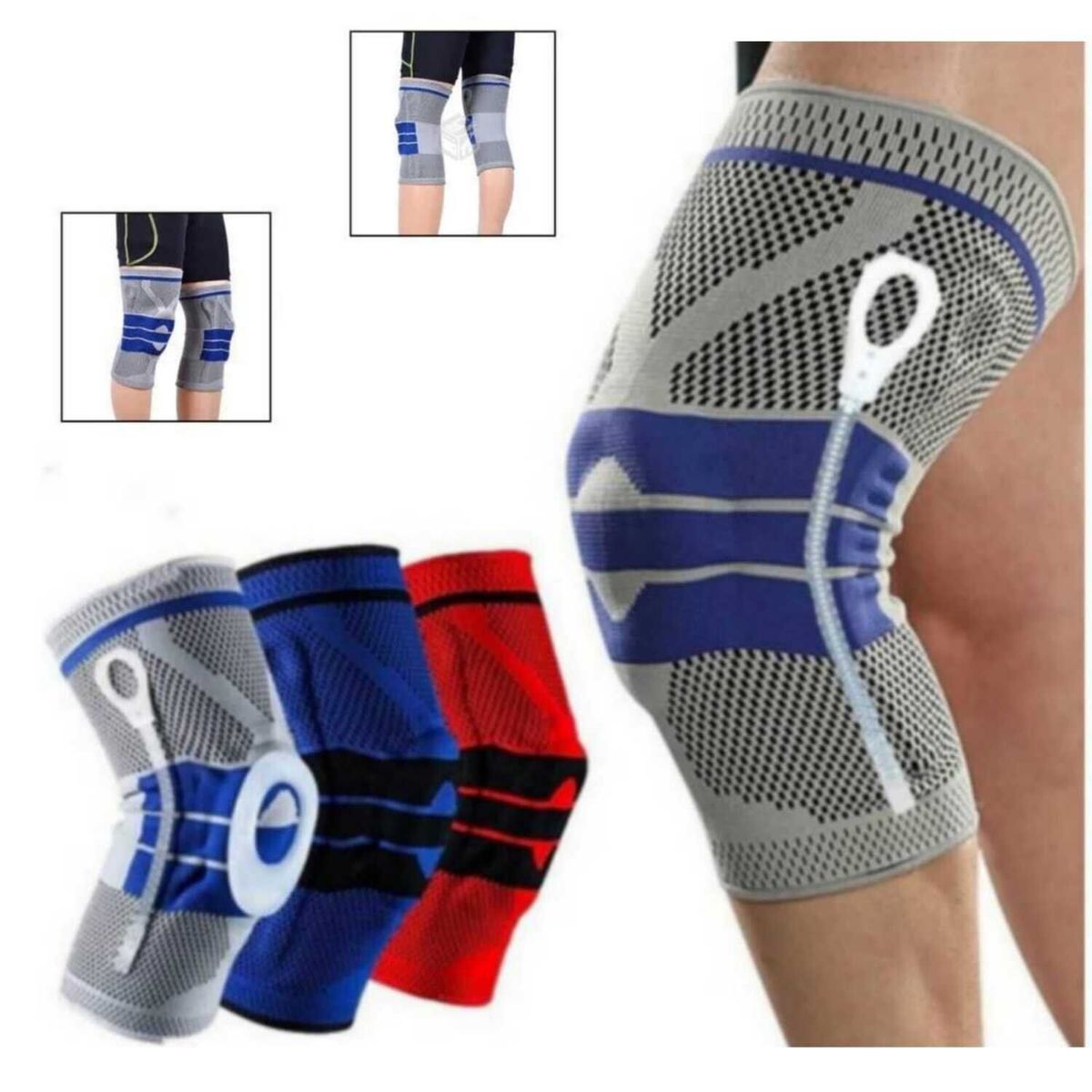 GENERICO - Rodillera Articulada Ortopédica con Gel