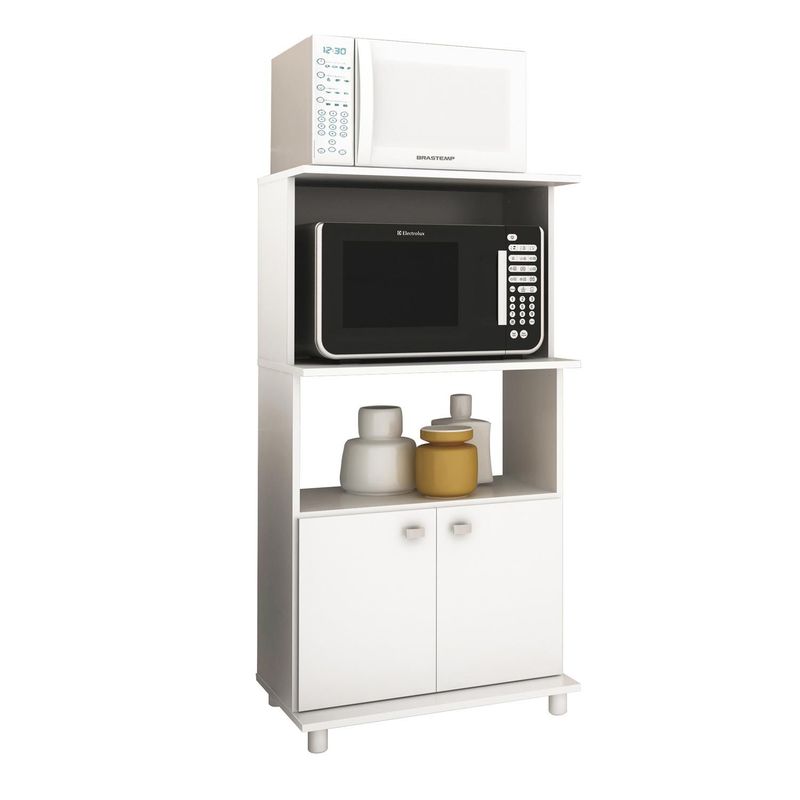 BONNO - Mueble De Cocina Multiuso Ania Blanco Bonno