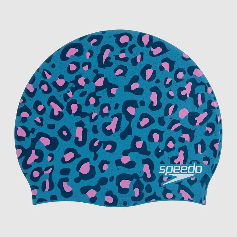 SPEEDO - Gorro para Natacion Speedo Recycled Estampado BluePink