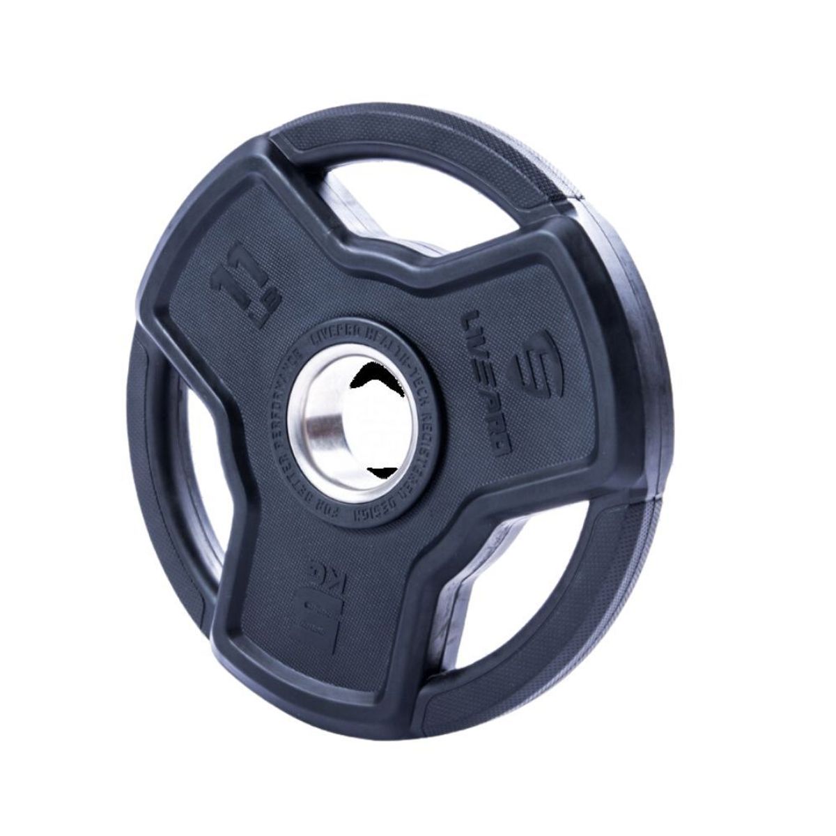 LIVEUP - Discos de Caucho Premium Olimpicos Live Up 15 kg