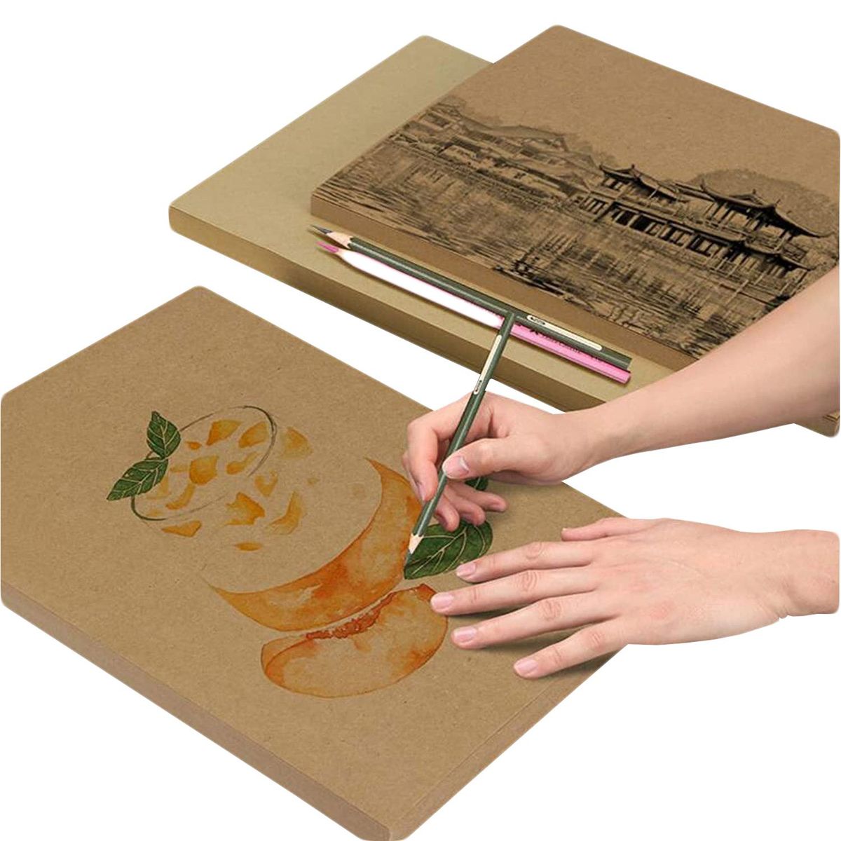 OEM - Hojas KRAFT de 85 Grms A4 Pack 100 Und