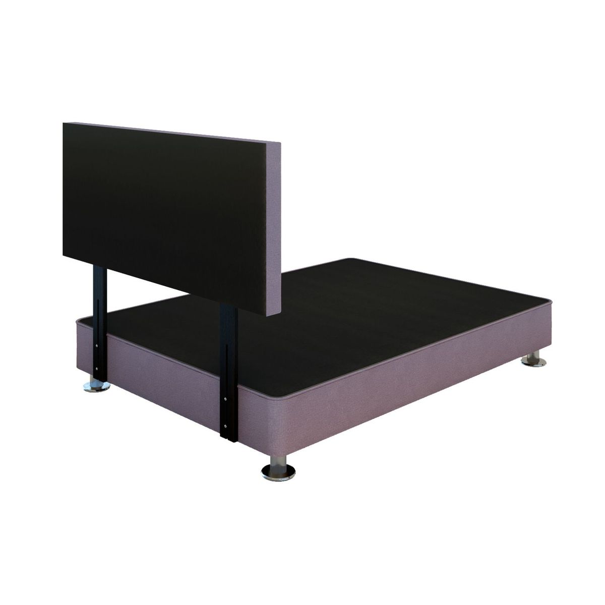 BARAKA HOME - Dormitorio Linz + Cabecera Neuss Pata Desmontable 2 Plz - Lila