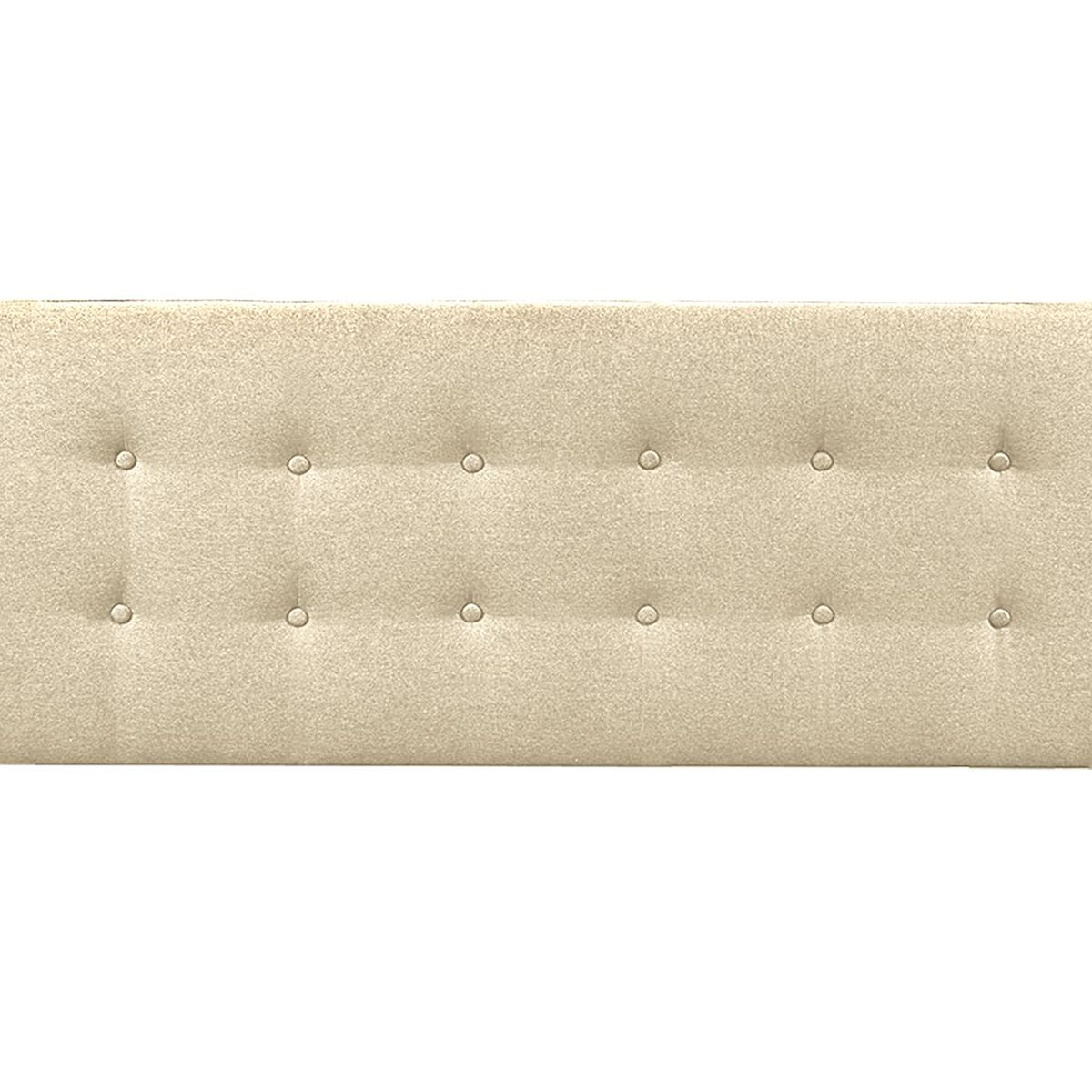 VILLA HOGAR - Cabecera cube 1.5 plazas beige - Villa Hogar