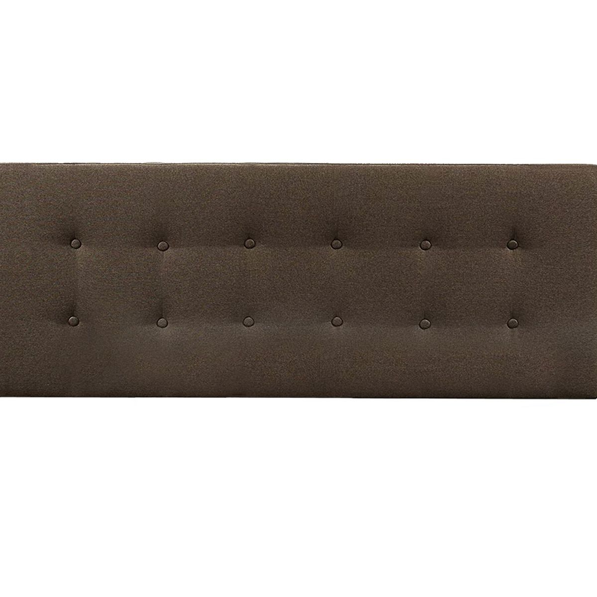 VILLA HOGAR - Cabecera cube 1.5 plazas chocolate - Villa Hogar