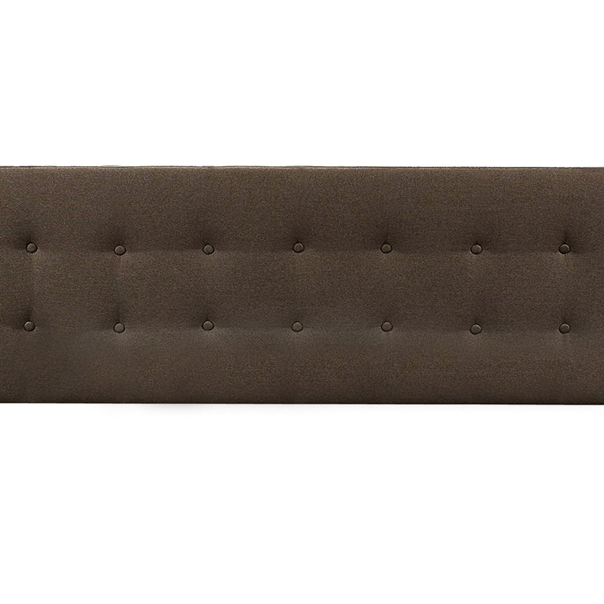 VILLA HOGAR - Cabecera cube 2 plazas chocolate - Villa Hogar