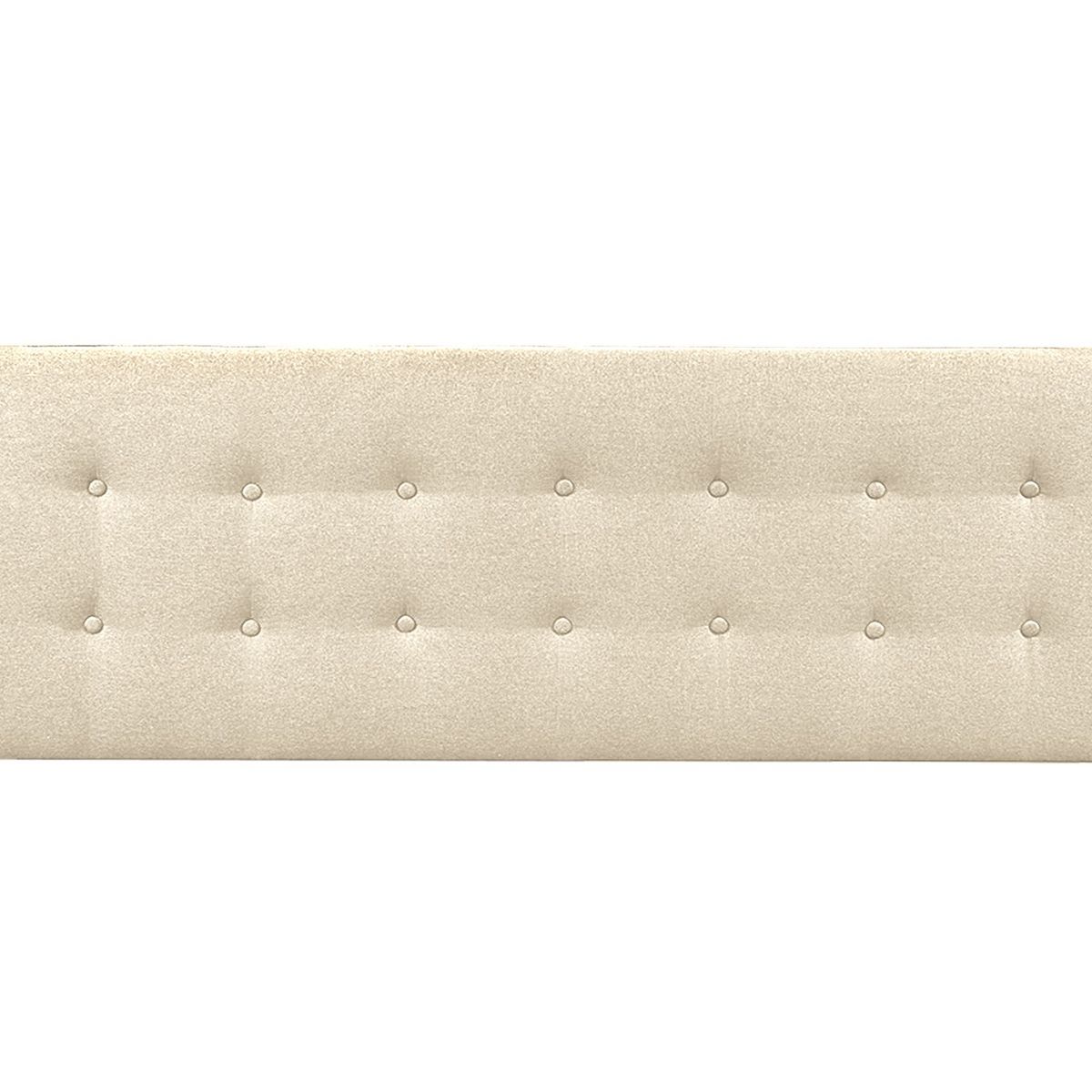 VILLA HOGAR - Cabecera cube 2 plazas beige - Villa Hogar