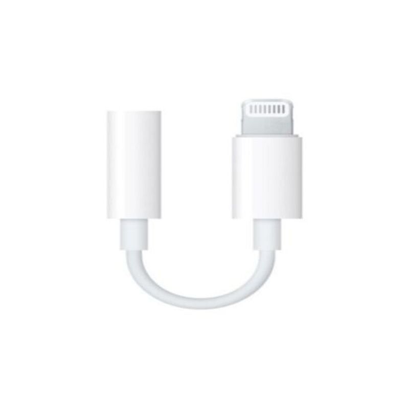 GENERICO - Adaptador lightning a Aúdifono jack 3.5 mm para Iphone