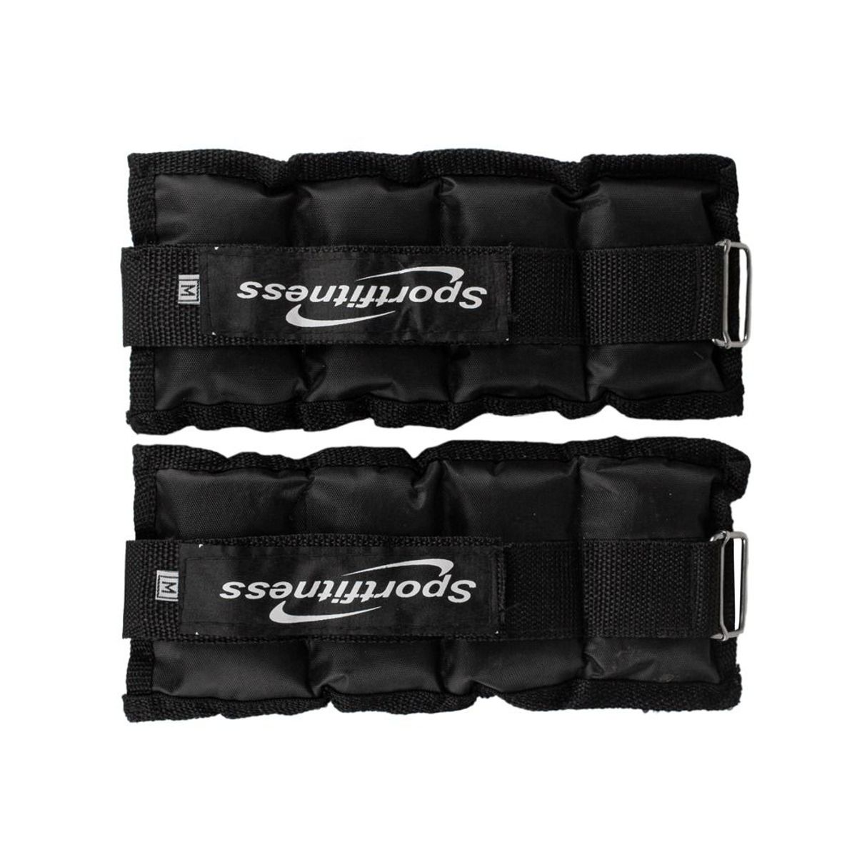 SPORT FITNESS - Tobilleramuñequera ajustable con peso arena - 0.5 kg