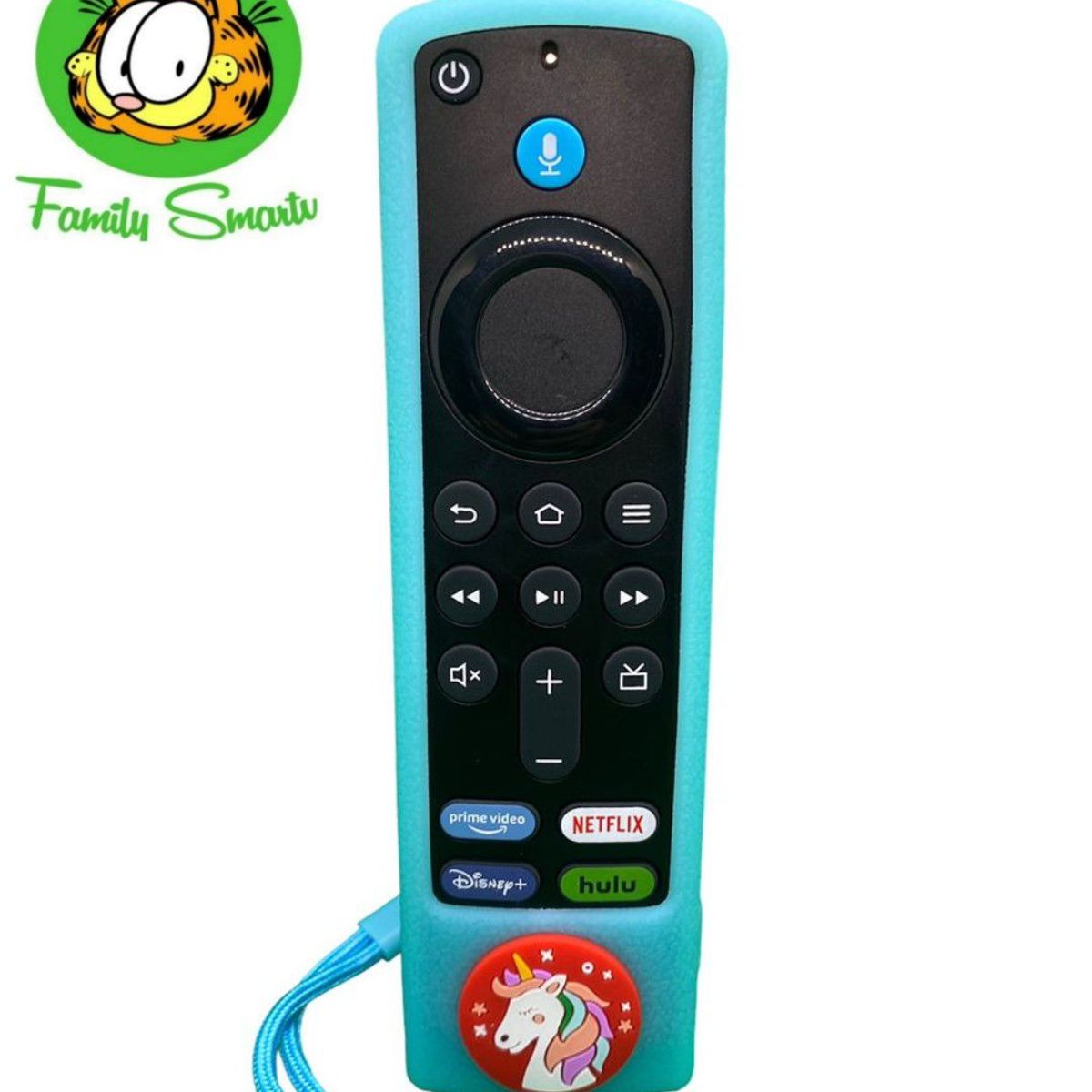 SIKAI - Funda Silicona Para Control Amazon Fire Tv Stick Celeste