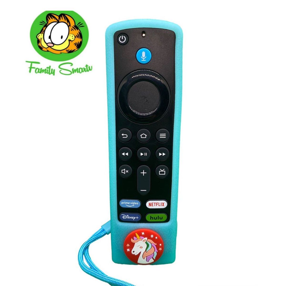 SIKAI - Funda Silicona Para Control Amazon Fire Tv Stick Celeste