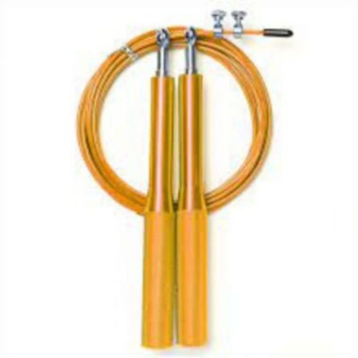 SPORT FITNESS - sogade saltar crosfit  aluminio - Amarillo