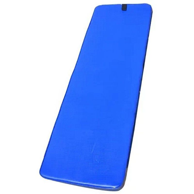 HOLGU - Colchoneta 120cm ejercicios de abdominales cuerina azul