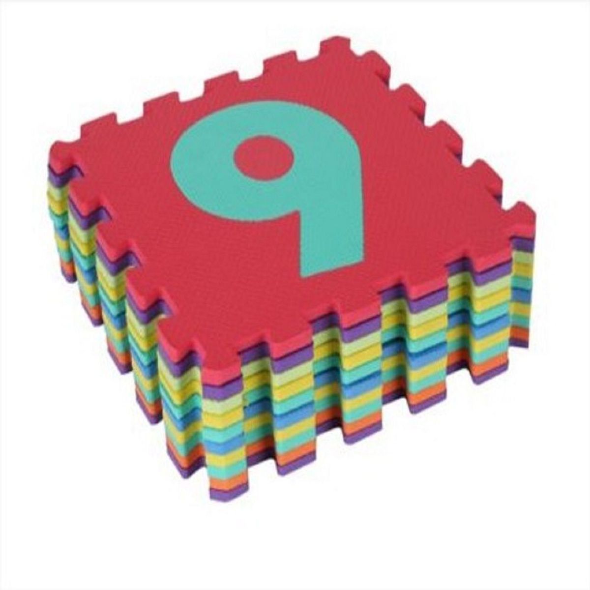 GENERICO - Pisos Alfombra Goma Eva Antigolpes Para Niños Bebes 10 Pzas