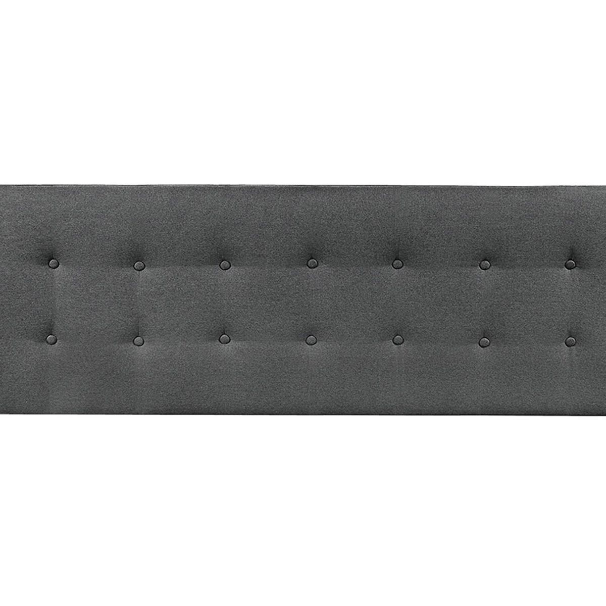 VILLA HOGAR - Cabecera cube Queen plomo - Villa Hogar