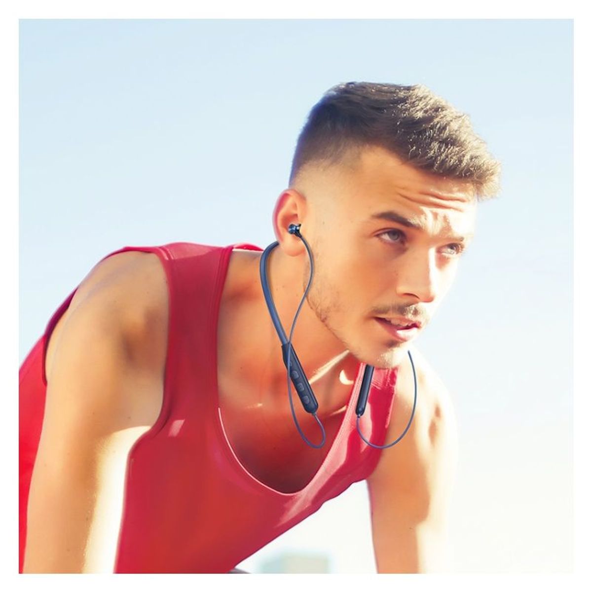 HOCO - Audífono Bluetooth Auricular inalambrico Micrófono Deportivos HocoES64