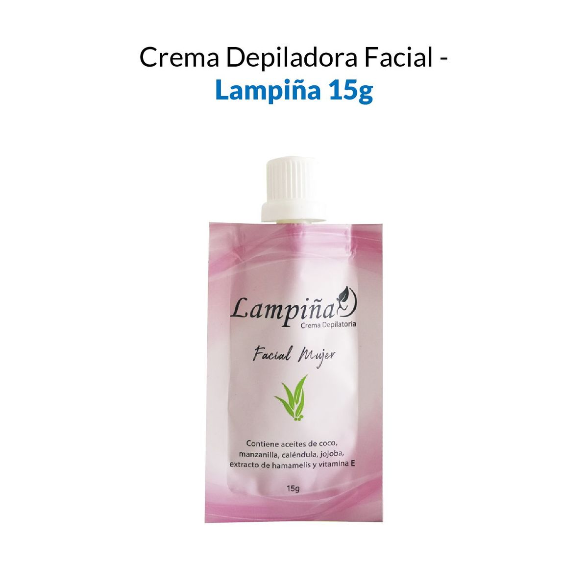 GENERICO - Crema Depiladora Facial - Lampiña 15g
