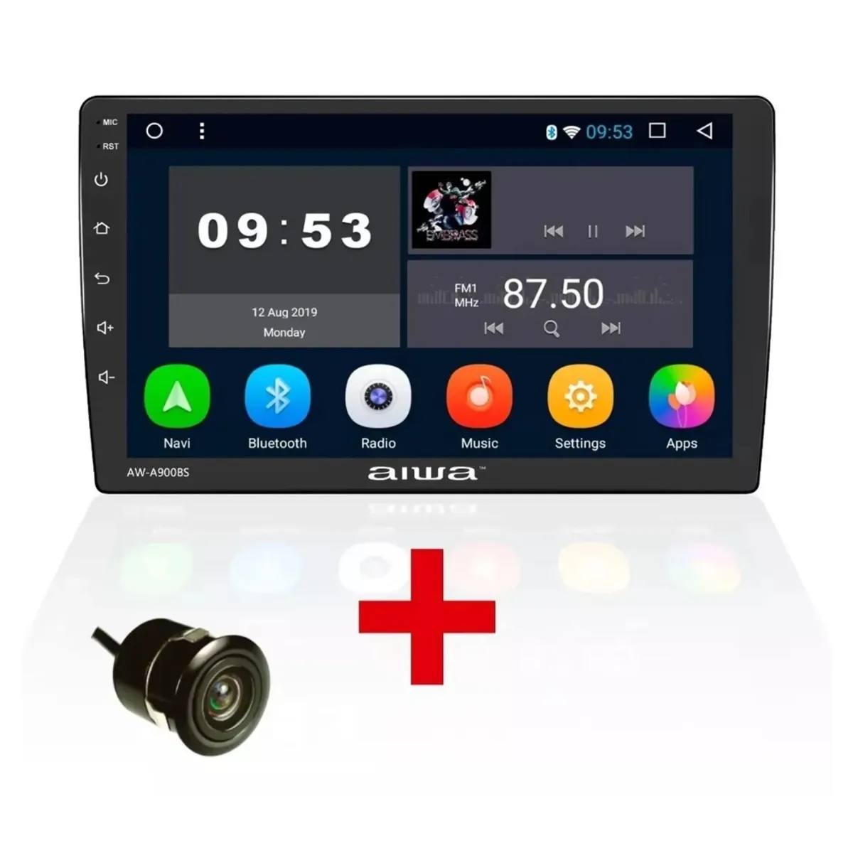 AIWA - Autoradio Android 2GB+32GB con Android Auto y Carplay Wifi 9 HD Aiwa
