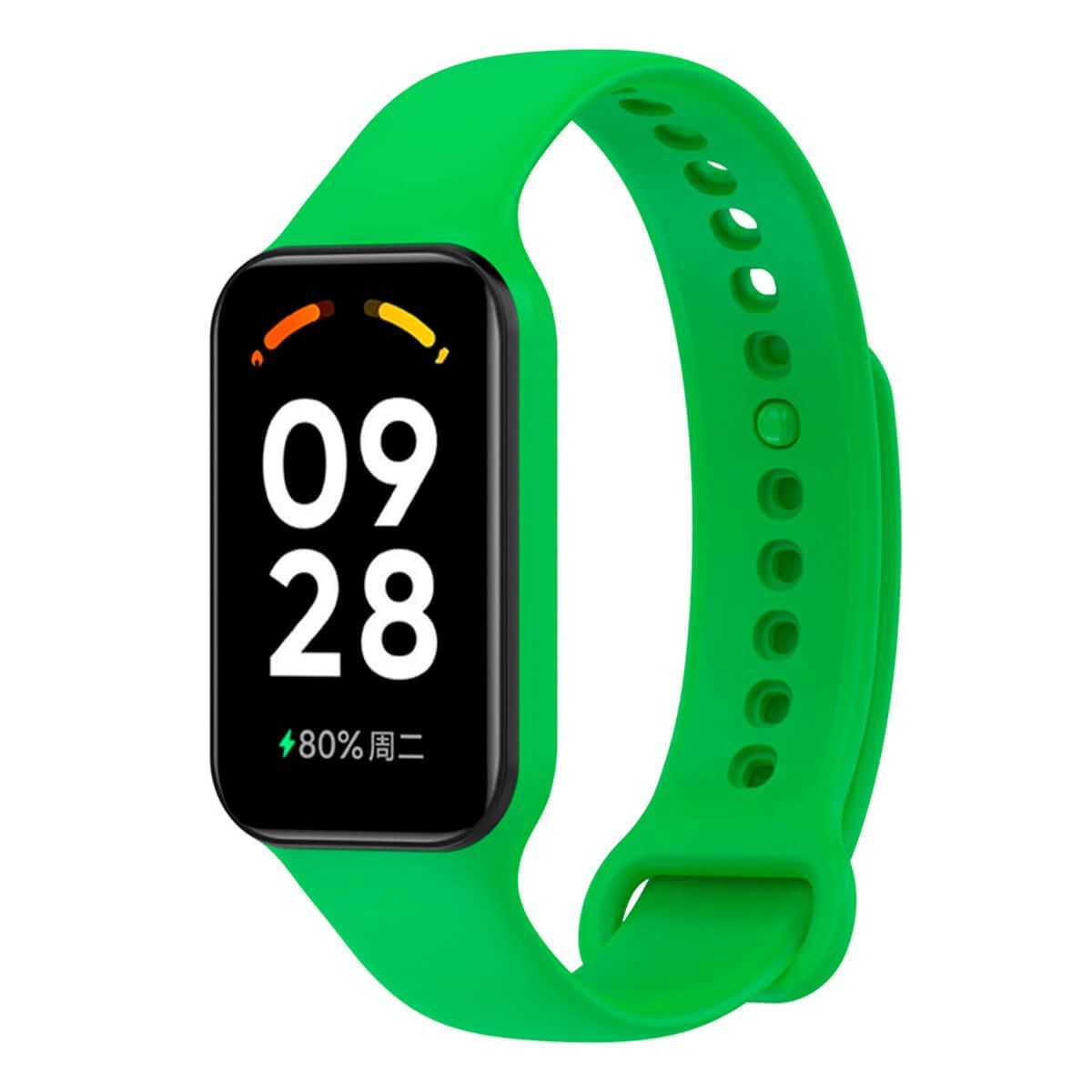 GENERICO - Correa Para Redmi Band 2 Verde Limon