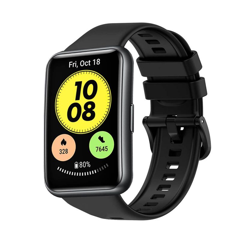 GENERICO - Correa Para Huawei Watch Fit Negro