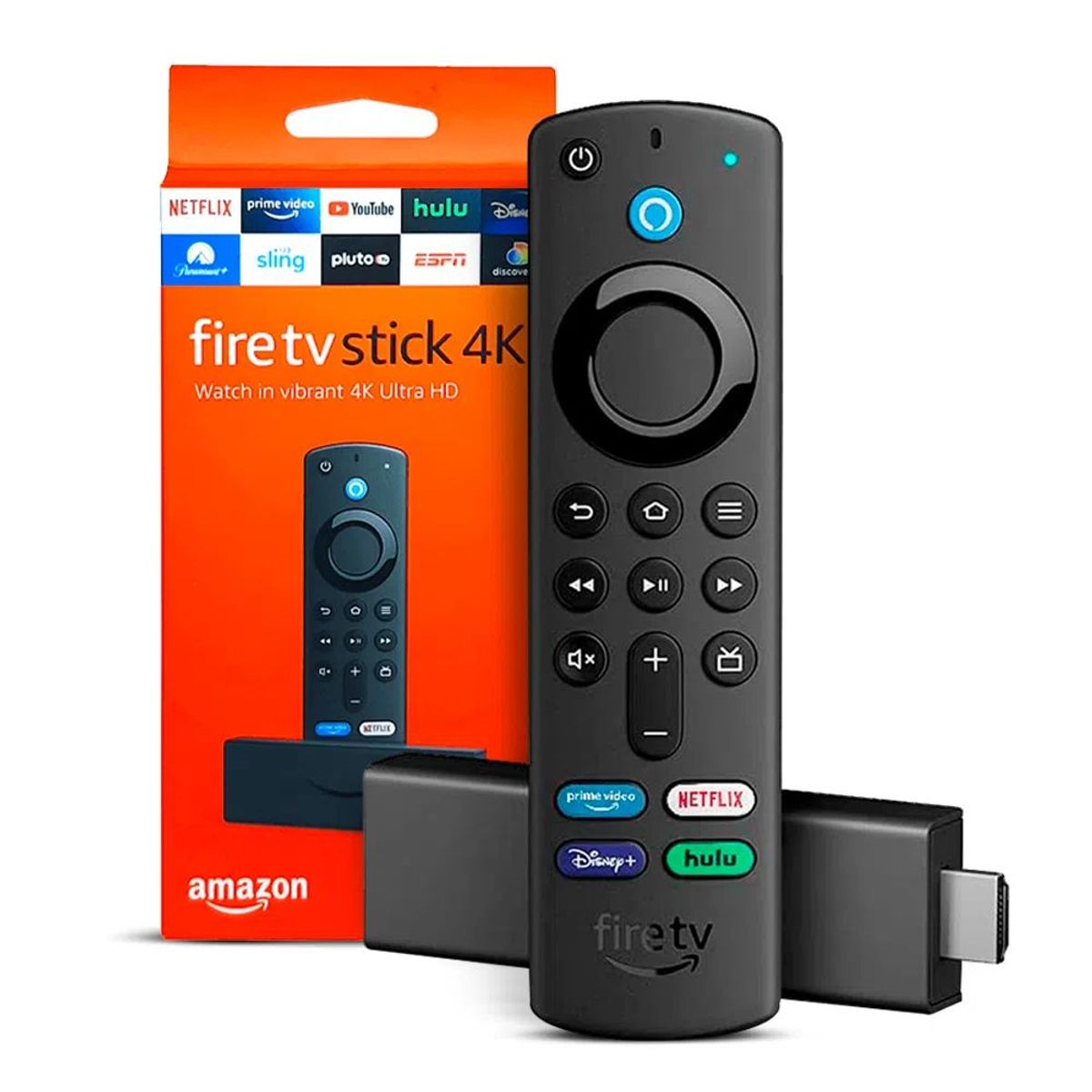 AMAZON - FIRE TV STICK 4K ULTRA HD WITH ALEXA 3°GEN
