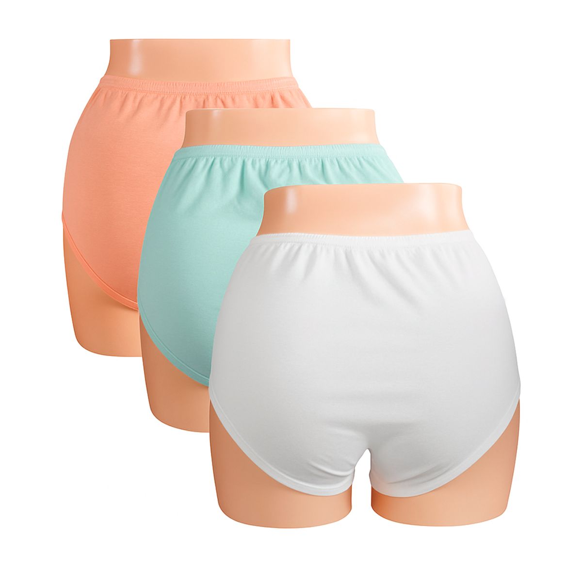 SWEET COTTON - Pack x3 Trusa Clásica Sweet Cotton Multicolor 2