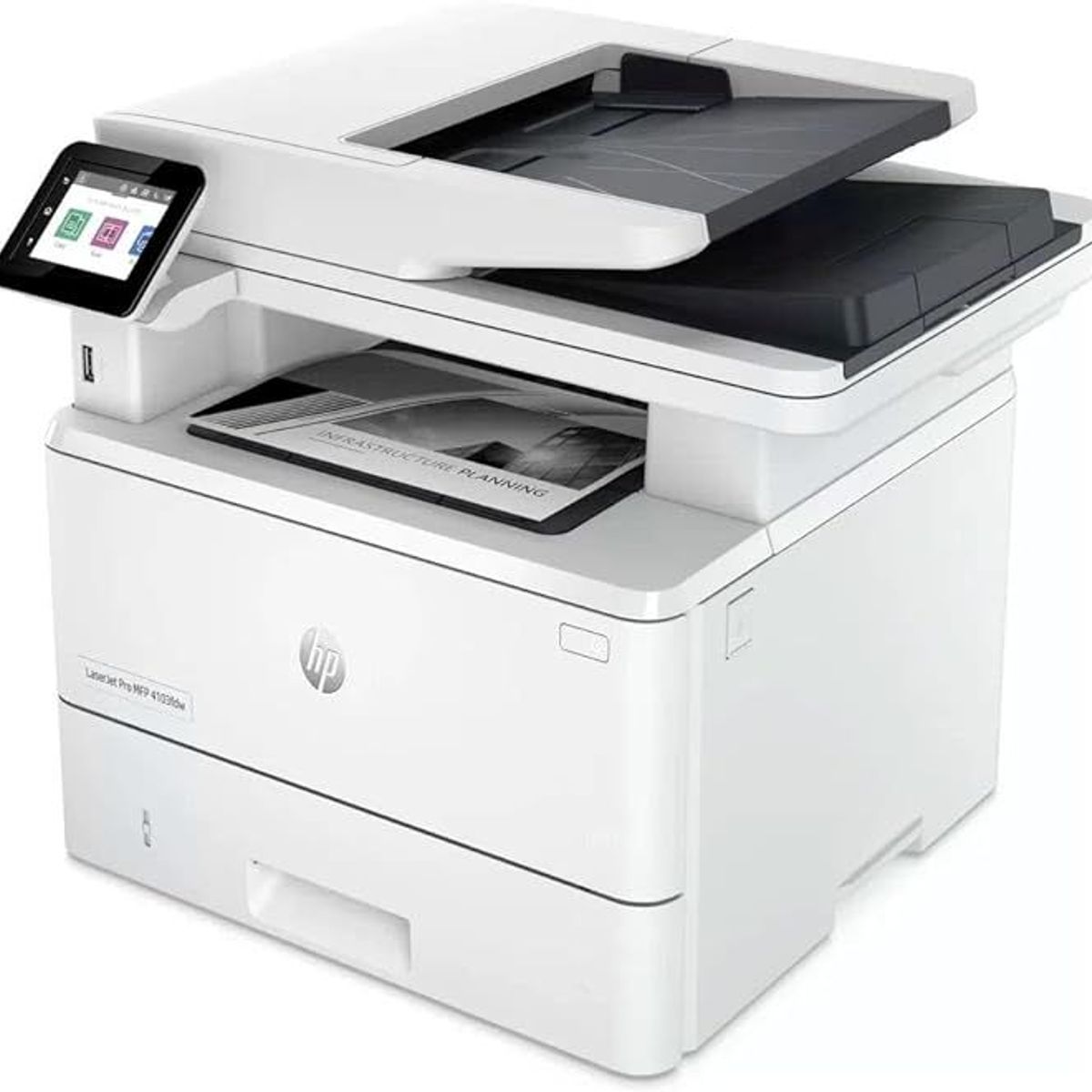 HP - Impresora HP LaserJet Pro MFP 4103FDW Multifuncional Duplex- Monocromatico