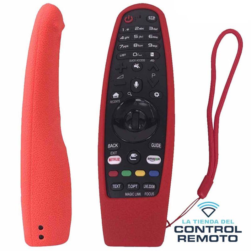 UNIVERSAL - Funda Protector para Control LG Magic Mr20 - Rojo