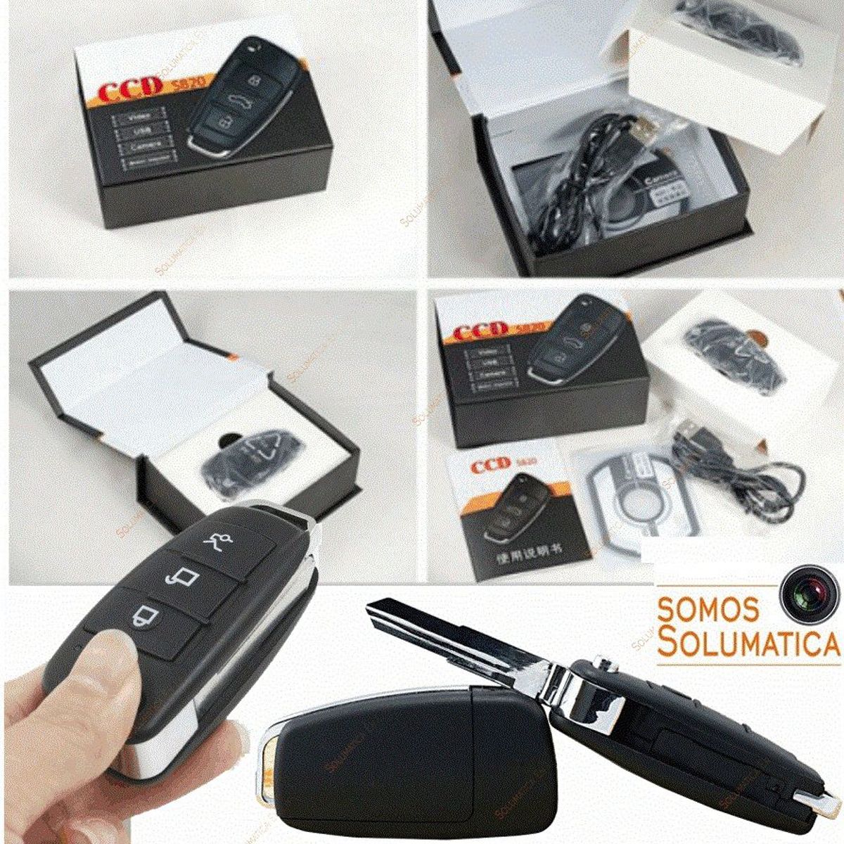 OEM - Camara Llavero Espia HD 1080P - Solumatica - Fotos y videos