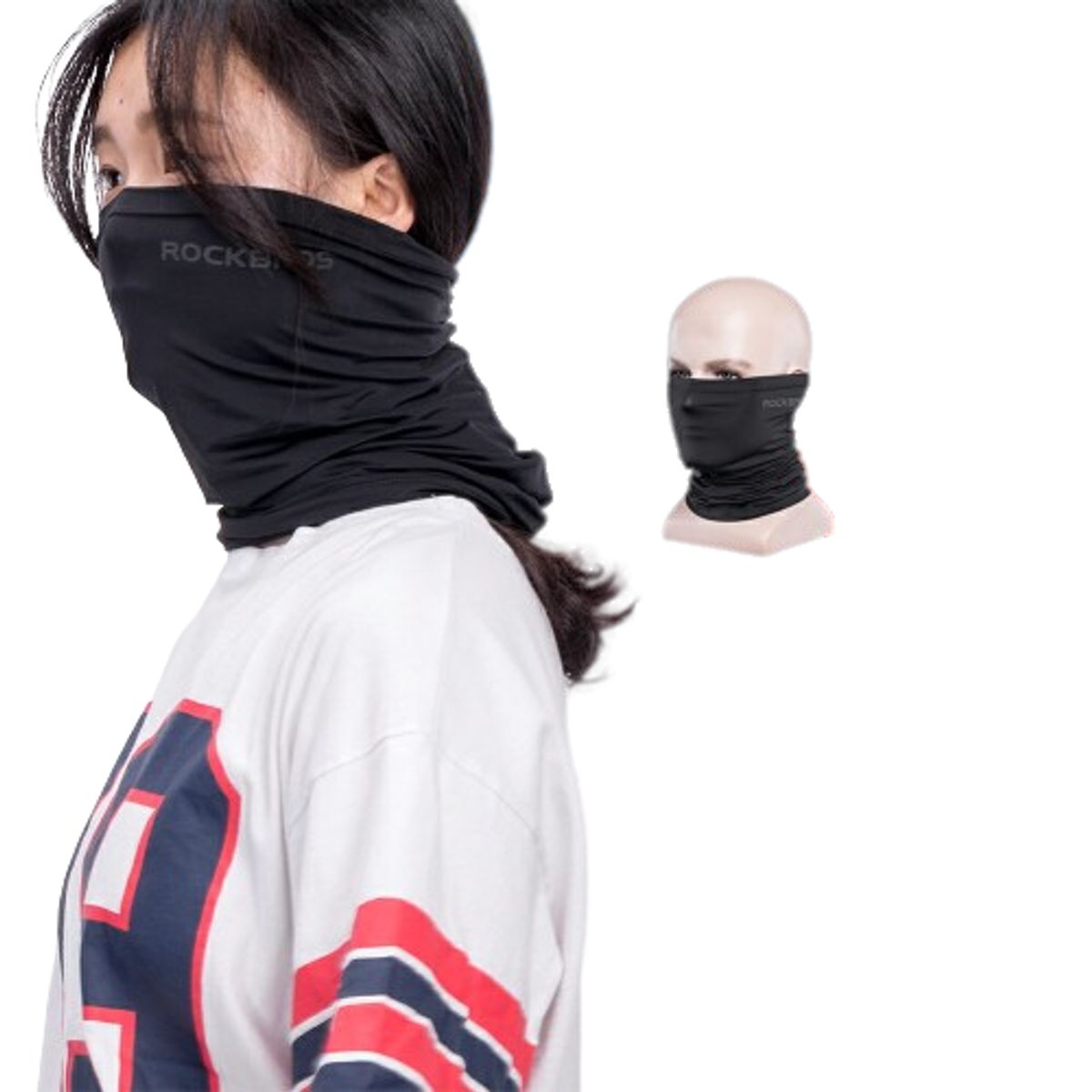 ROCKBROS - Bandana amoldable deportiva original