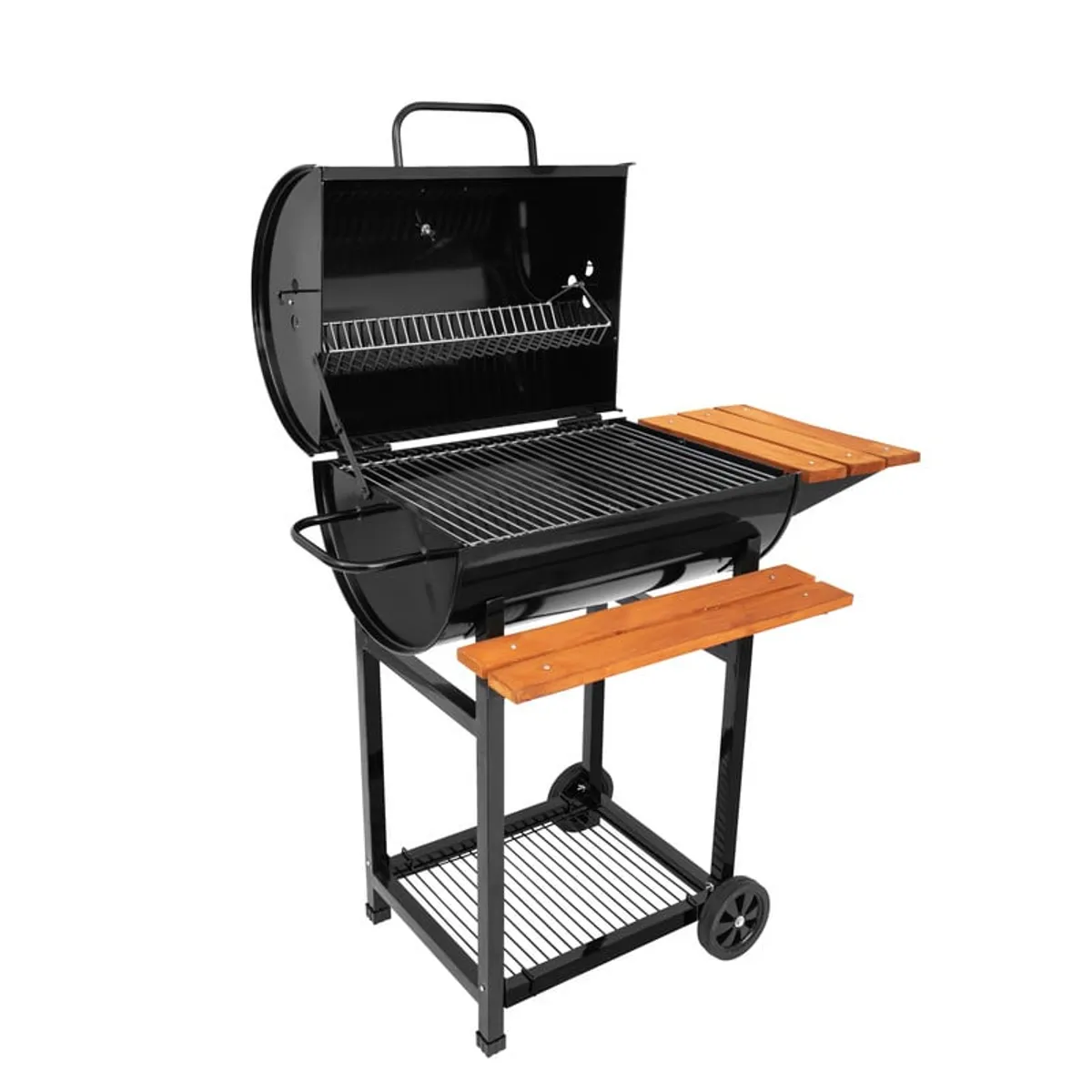 MEAT MASTER - Parrilla Mediana Meat Master con Tapa de Dos Niveles Premium