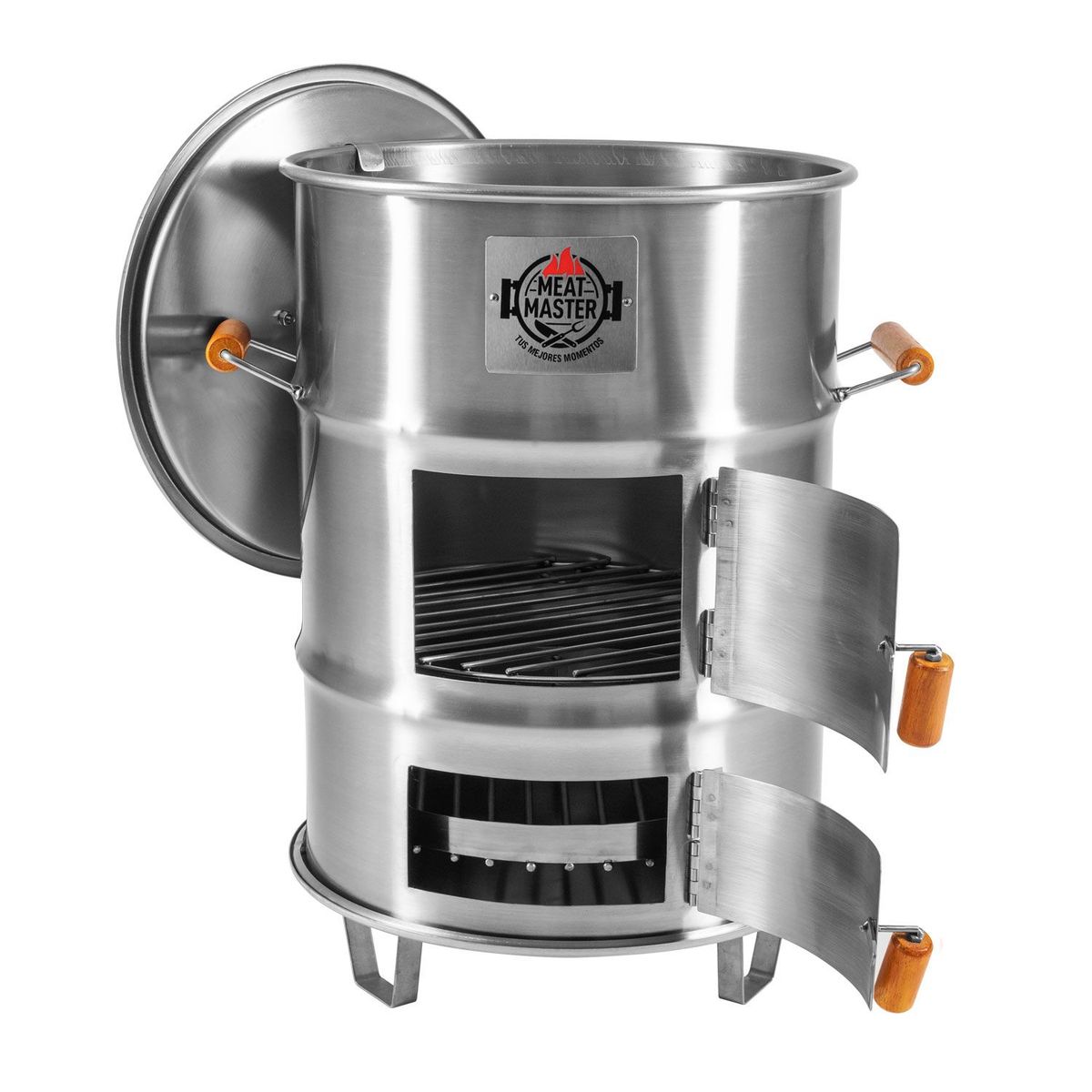 MEAT MASTER - Cilindro Asador Inoxidable Meat Master Mediano